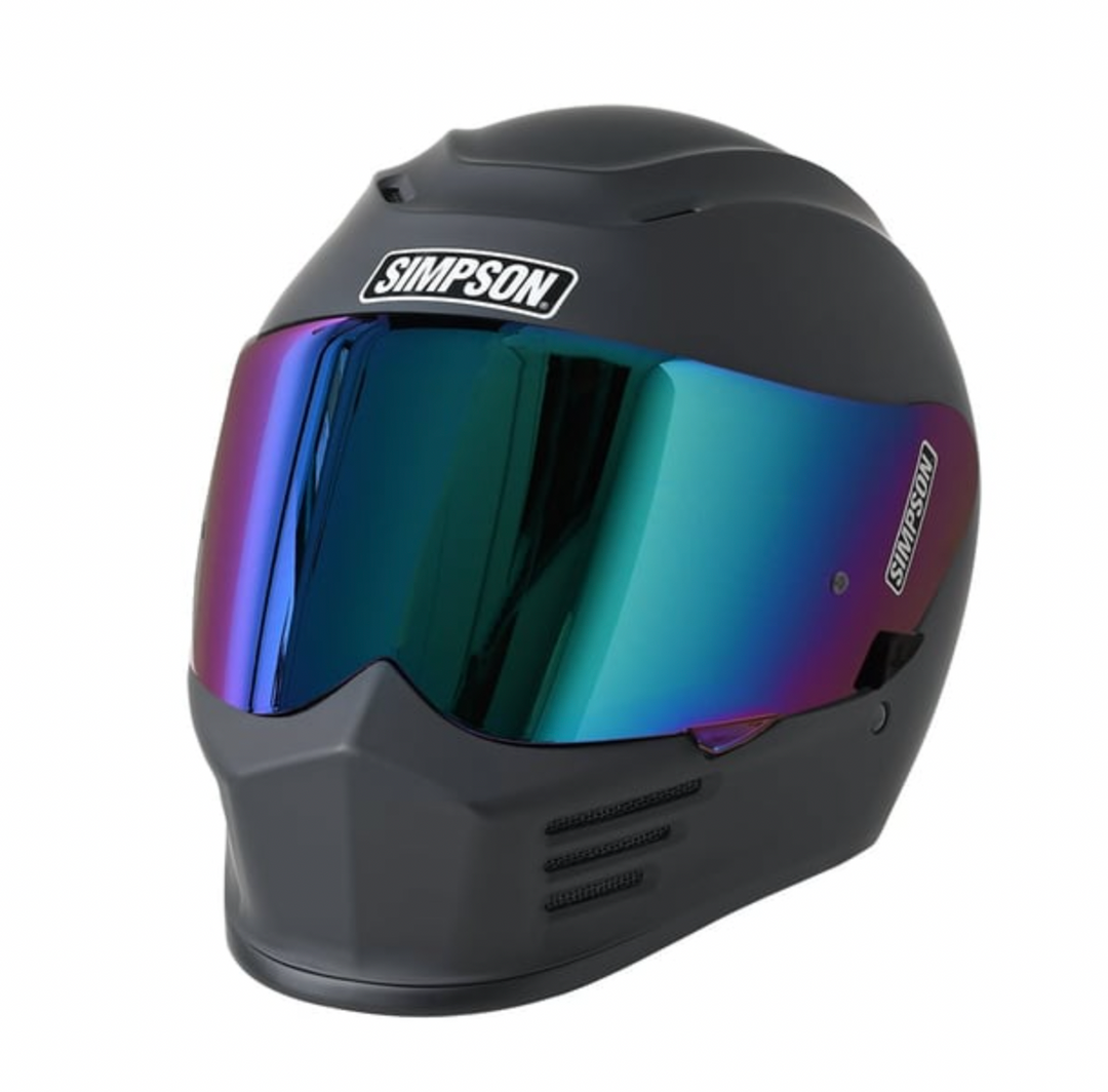 SIMPSON SPEED BANDIT HELMET – MATTE BLACK SIMPSON SPEED BANDIT HELMET – MATTE BLACK