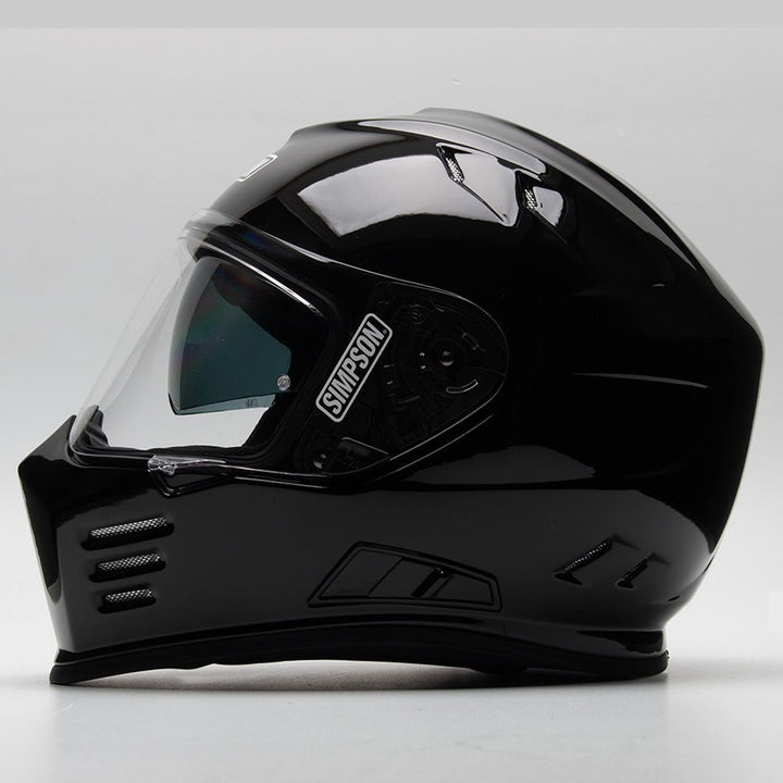 Ghost Bandit Helmet - Gloss Black – Simpson Australia